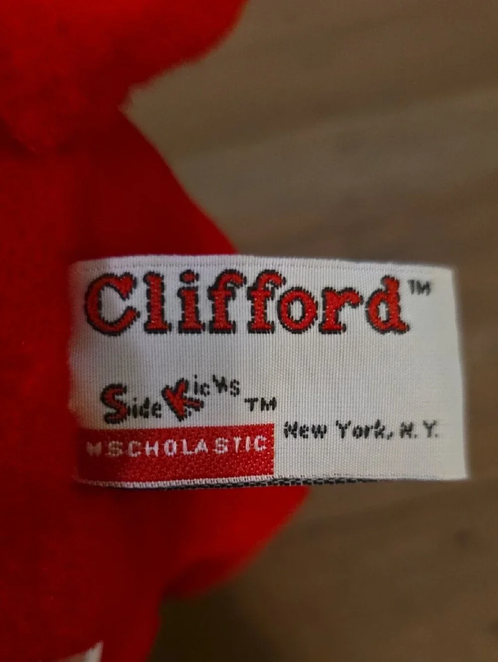 Scholastic soft plush